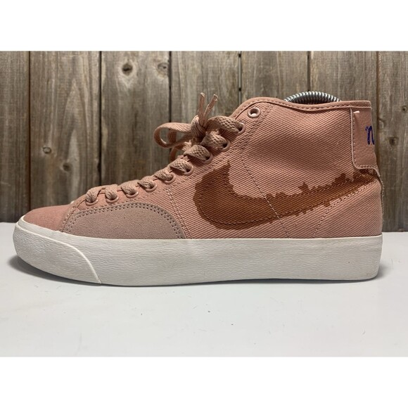 NIKE SB BLZR COURT MID PRM UNISEX SHOES Youth Shoe Size 6.5 US / 6.0 UK ROSE - Picture 3 of 8